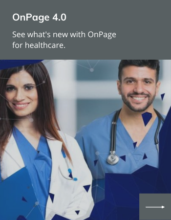 OnPage for healthcare