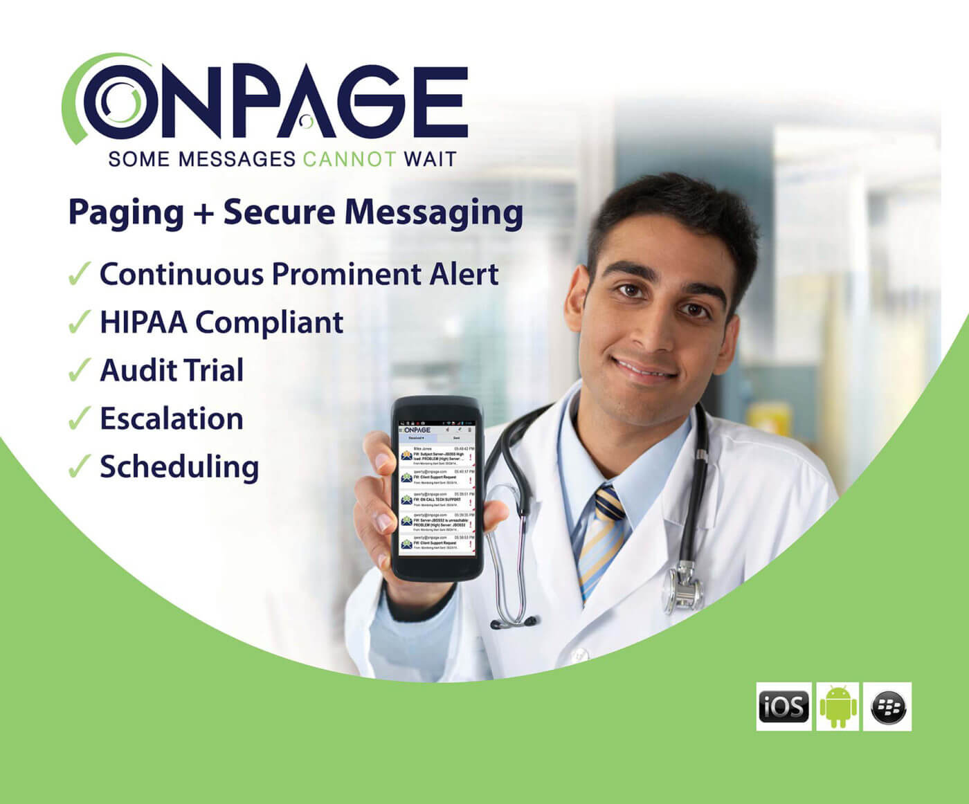 Healthcare Paging and Secure Messaging - HIPAA Compliant