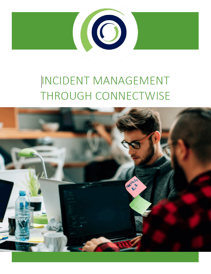Incident Management through ConnectWise cover