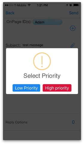 priority messaging IT